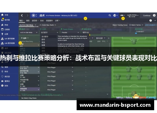 热刺与维拉比赛策略分析：战术布置与关键球员表现对比